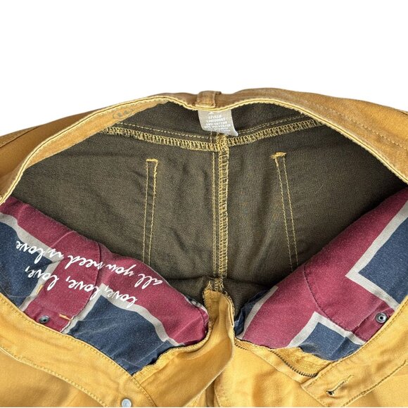 Liverpool Jean Co Abby Skinny Jeans in Honey Cropped with Roll-up Hem Womens 14 - Picture 9 of 10